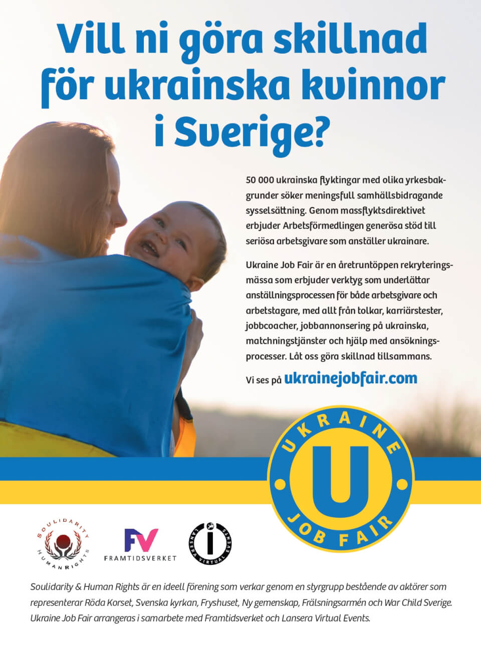 Ukraine Job Fair Poster